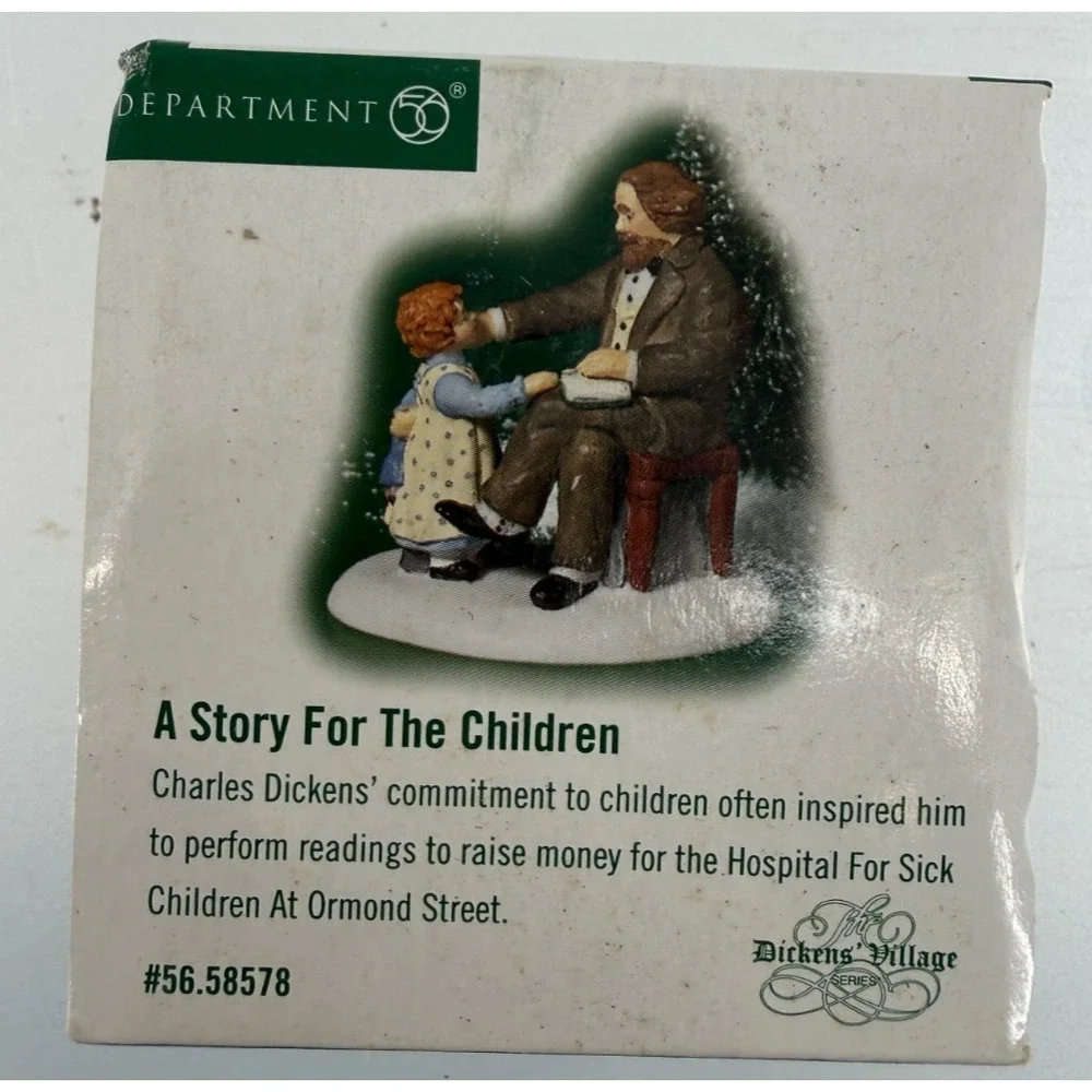 Department 56 Dickens Village A Story For The Children Figure Charles Dickens #5
